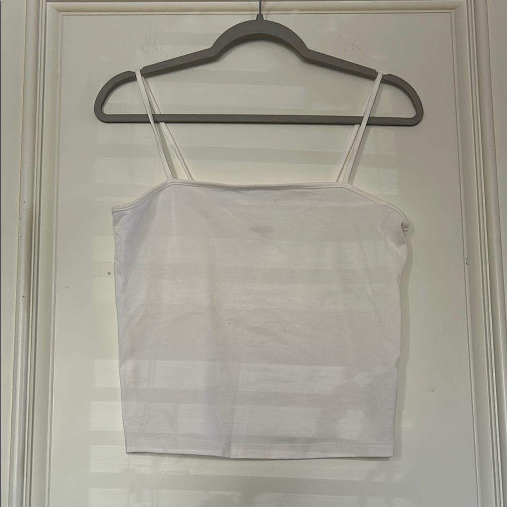 wild fable white spaghetti strap top